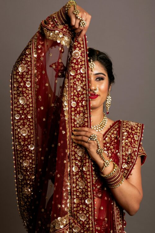 Embroidered Net Sarees